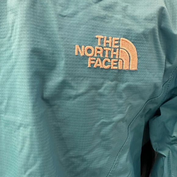 The North Face bright blue wind breaker jacket SZ L UC camping hiking VTG - Picture 12 of 14
